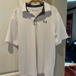 Under Armour Men's White Polo Shirt